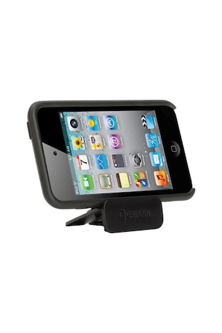 Griffin Apple Uyumlu iPod Touch 4 İle Şeffaf Siyah Stantlı Kılıf Reveal Re01915