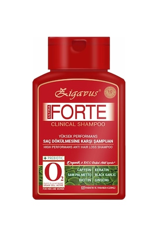 Zigavus Forte Ultra Clinical Yağlı Saçlar için Şampuan 300 ML