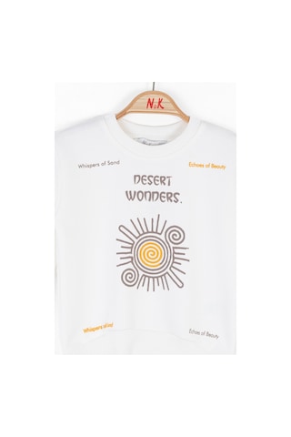 Xo Kids Erkek Çocuk Sweatshirt 9ay-4 Yaş 47605 Ekru