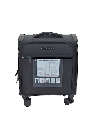 Verage Gm21002-10aw Çekçekli 16,5 İnç Pilot Valiz Siyah