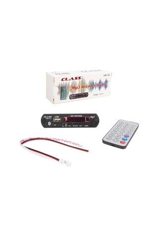 Class 12v Sd-af-vr Oto Teyp Mikrofonlu Usb-sd Çevirici Digital Player Board Usb-123