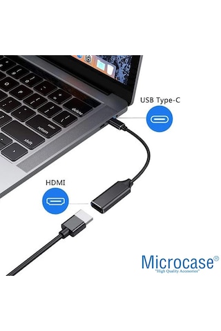 Airsky Type-C To Hdmı 4K Ultra Hd Çevirici Adaptör - Al2948