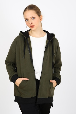 Alexander Gardi Alexandergardı Fermuarlı Kapüşonlu Sweatshirt (Un-501403)