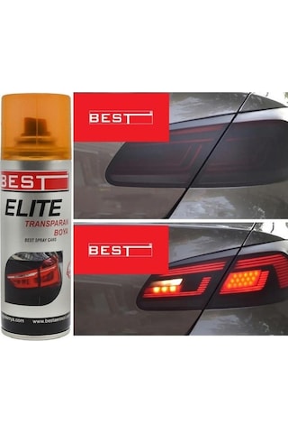 Best Elite Transparan Far Boyası 200 ML Turuncu