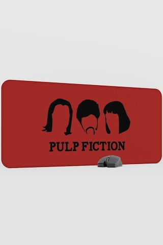Pulp Fiction Ucuz Roman Tarantino V3 90x40 Xxl Gaming Kauçuk Kaymaz Taban Mouse Pad Fare Altlığı