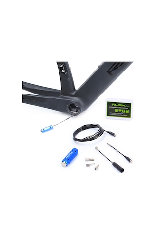 Monyee Jant Ve Yol Bisikleti İçin Karbon Çerçeve Kablo/gaya Tel Çekici, Miknatısli İç Gidiş Kablo Yönlendirici Araç Rl217 Çok Renkli