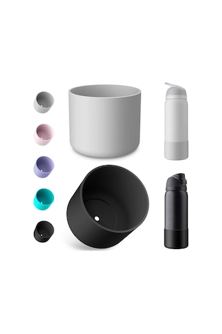 Hangfox Silikon Suluk Korumalı Kılıf Seti Beyaz + Siyah 2 Adet - Korumalı Ve Dayanıklı Diğer