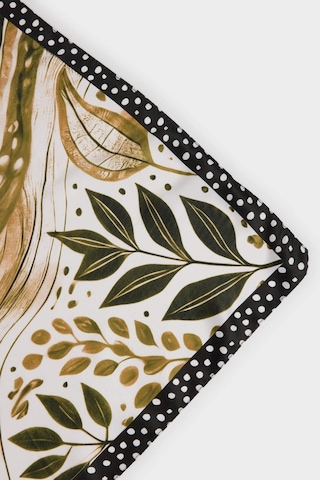 Defacto Kadın Desenli Fular G1572ax25wngn2 Yeşil