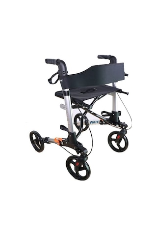 Ithal Lüks Frenli Yürüteç Aluminyum Tekerlekli Rolatör Yürüteç Rollatör