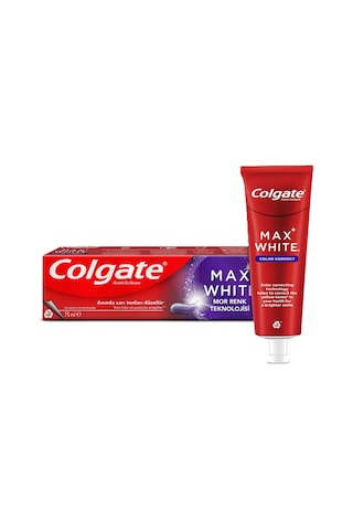 Colgate Max White Purple Reveal Diş Macunu 75 Ml 2 Adet Colgate Max White Purple Reveal Diş Macunu 75 Ml 2 Adet
