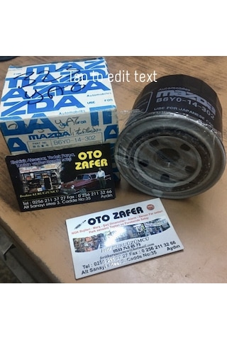 Yağ Filtresi Mz-323 1988-2002 Mazda-3 2003-2015 Evo  2002-2017