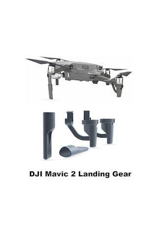Dji Mavic 2 Pro İçin Yükseltilmiş Güvenli Destekli İniş Ayağı Takımı Koruyucu Uzatma