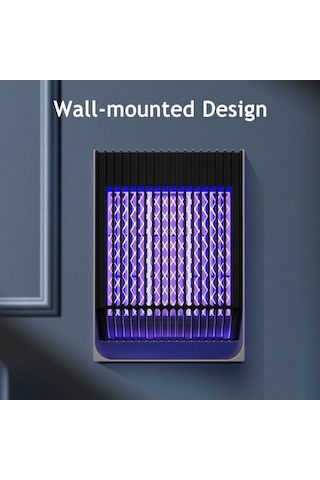 Bloomnest Biyonik Mor Işık Sivrisinek Lambası - Duvara Montajlı İç/dış Mekan, Anne & Bebek Güvenliği