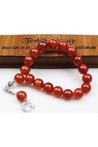 Akik Maskot Efe Doğal Taş Tesbih