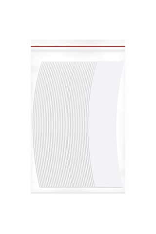 Lace Front Muadili Protez Saç Bandı Oval C 2,0 X 7,5 Cm 36 Adet