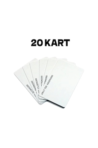 Proximity kart 125 Khz Göstergeç Kart -20 adet