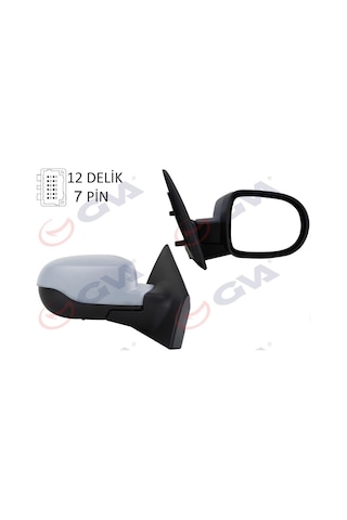 Dış Dikiz Aynası Elektrikli Sağ Clio 3 Hb 09 Isıtmalı Sensör Astarlı Konv.cam