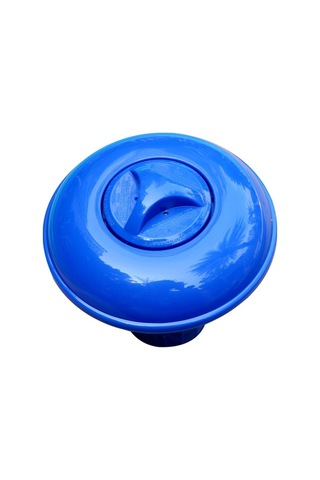 Pazly Havuz/yakuzi İçin Klor Tablet Dispanseri - Ppr Mavi+beyaz - 132mm Yükseklik