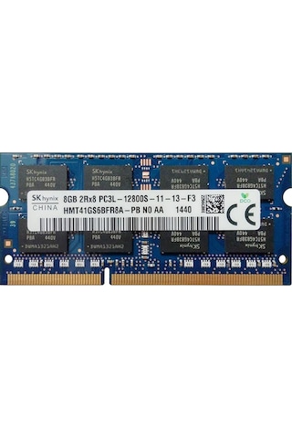 SK Hynix HMT41GS6BFR8A-PB 8 GB DDR3 1600 MHz PC3L 12800 Notebook Ram