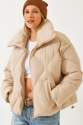 Shade Kadın Oversize Şişme Mont 10191065 - Bej