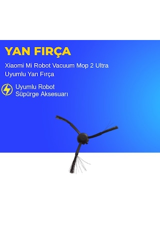 Xiaomi Mi Robot Vacuum Mop 2 Ultra Uyumlu Yan Fırça