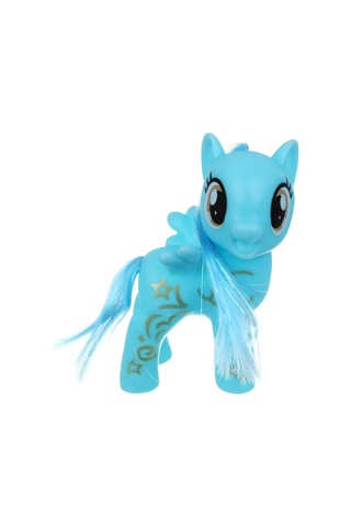 2'li Pony Oyuncak Seti - Unicorn & Pegasus Figürleri, Tarak, Toka Ve Çıkartma Aksesuarlı