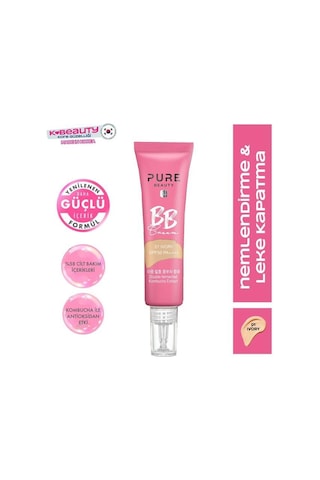 Pure Beauty Bb Krem Spf50 Pa++++ Ivory 30 Ml 0
