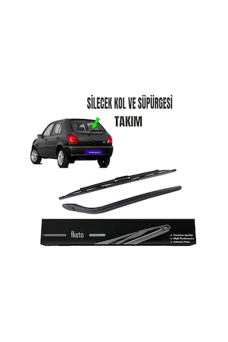 Ford Fiesta Arka Cam Silecek Kolu Ve Süpürgesi Takımı 1996-2002