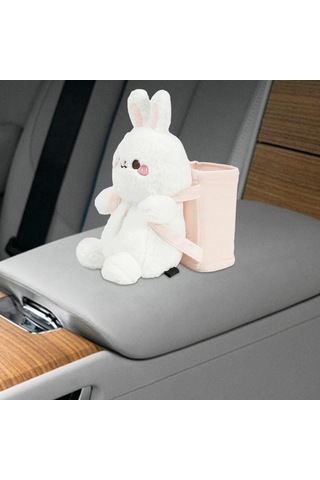 Createtech Tavşan Şekilli Mendil Kutusu Ev Araba Çöp Arada 39 2&1 Adet Diğer