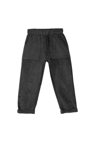 Denokids Erkek Çocuk Fitilli Kadife Pantolon - Antrasit Antrasit