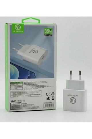 Apple İphone Uyumlu Pd35w Şarj Başlığı Şarj Kafası