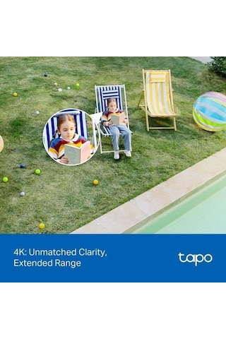 Tapo C560ws 4k 8mp Dış Mekan Wi-fi 6 Güvenlik Kamerası Yerel Yüz Tanıma Aı İnsan/evcil Hayvan/araç Algılama Starlight Renkli Gece Görüşü Ip66 Su Geçirmez Microsd & Bulut Depolama