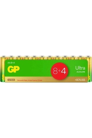Gp Ultra 12'li Aaa Kalem Pil - Ekonomik Paket
