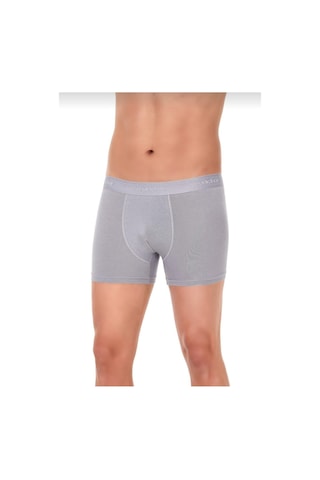 Yıldız 41 Erkek Likralı Boxer Gri 10 Adet 001
