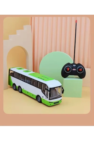 Uzaktan Kumandalı Şarjlı Oyuncak Travego Şehir Otobüsü 32 Cm Beyaz Beyaz