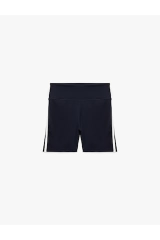 Koton Yüksek Bel Slim Fit Biyeli Spor Tayt Lacivert 6sak40357nk