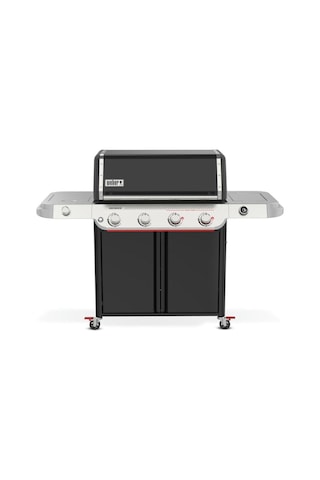 Weber Genesis E-435w Gazlı Barbekü 4 Brülör, Geniş Pişirme Alanı-278 Siyah