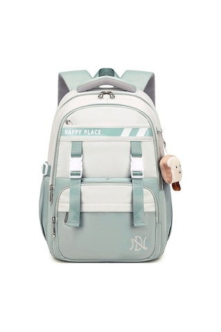 Luminousou Yan Ve Su Sırt Renkli Omuz Kadınlar İçin Hafif Geçirmez Desteği Desenli Çok Çiçek Cepleriyle Çantası 35l - İm Çok Renkli