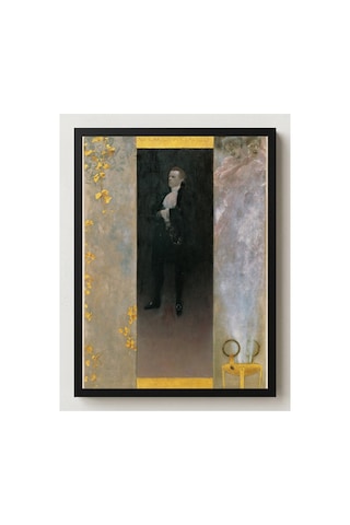 Klimt Clavigo'da Carlos Rolünde Josef Lewinsky Çerçevesiz Poster 30x42 Cm A3 Tablo Art Nouveau