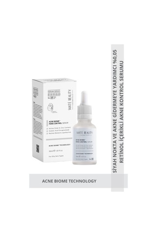 Siyah Nokta ve Akne Gidermeye Yardımcı Acne Bıome Control Serum