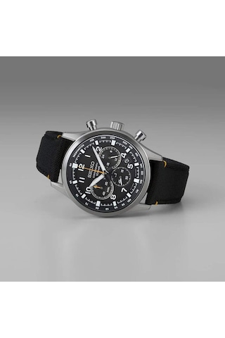 Seiko Ssb449p Quartz Nato Siyah Safir Cam 43 Mm Erkek Kol Saati Gri