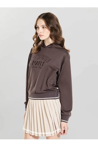 Guess Hoshi Kahverengi Kadın Sweatshirt V6yq08k4288-fj71