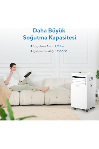 Kumtel Kmpac-7 Juniper 7000 Btu Portatif Taşınabilir Klima