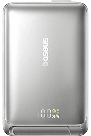 Baseus Nomos Qi2 10.000 Mah 45W Manyetik Taşınabilir Şarj Cihazı Gri