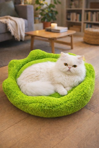 Çiçek Kedi Yatağı