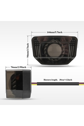 Ebitda Suzuki Gn İçin Nefes Alan Drl Led Arka Lambası, Fren Strobe, Animasyonlu