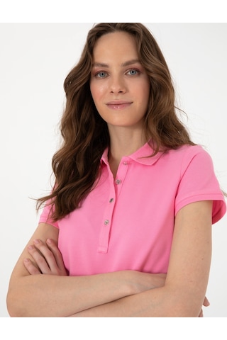 Pierre Cardin Kadın Pembe Tişört 50305776-vr041 Pembe