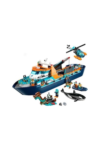 LEGO® City 60368 Kutup Keşif Gemisi 815 Parça