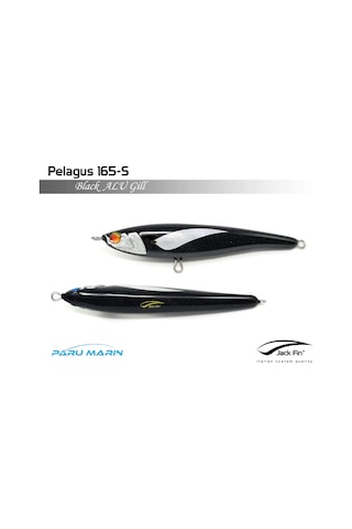 Jack Fin Pelagus 165 S Sahte Yem Black Alu Gill