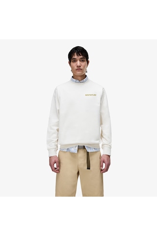 Napapijri B-sol C Erkek Beyaz Sweatshirt Np0a4ho4n1a1 2800324